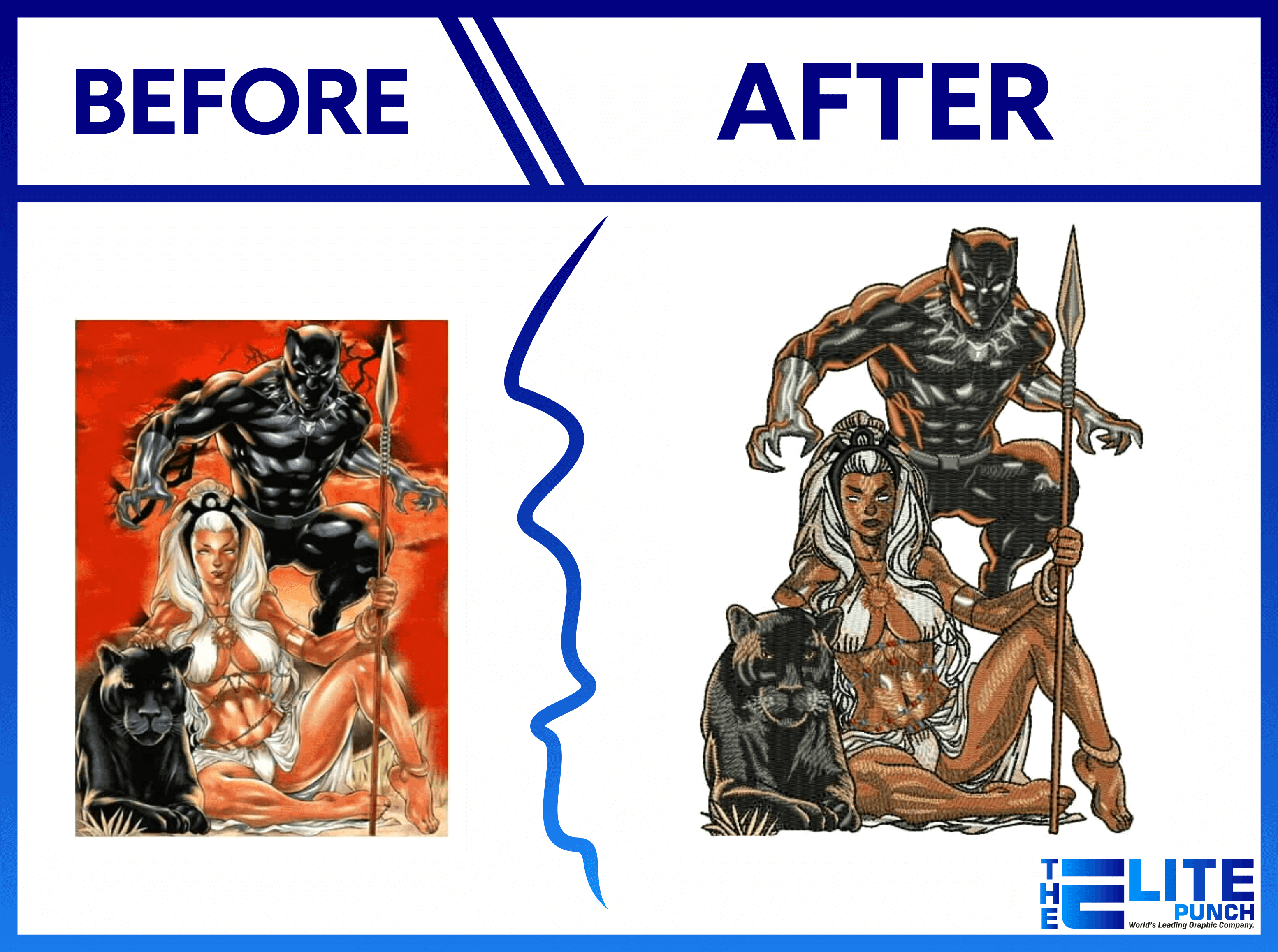 Professional Digitized Artwork